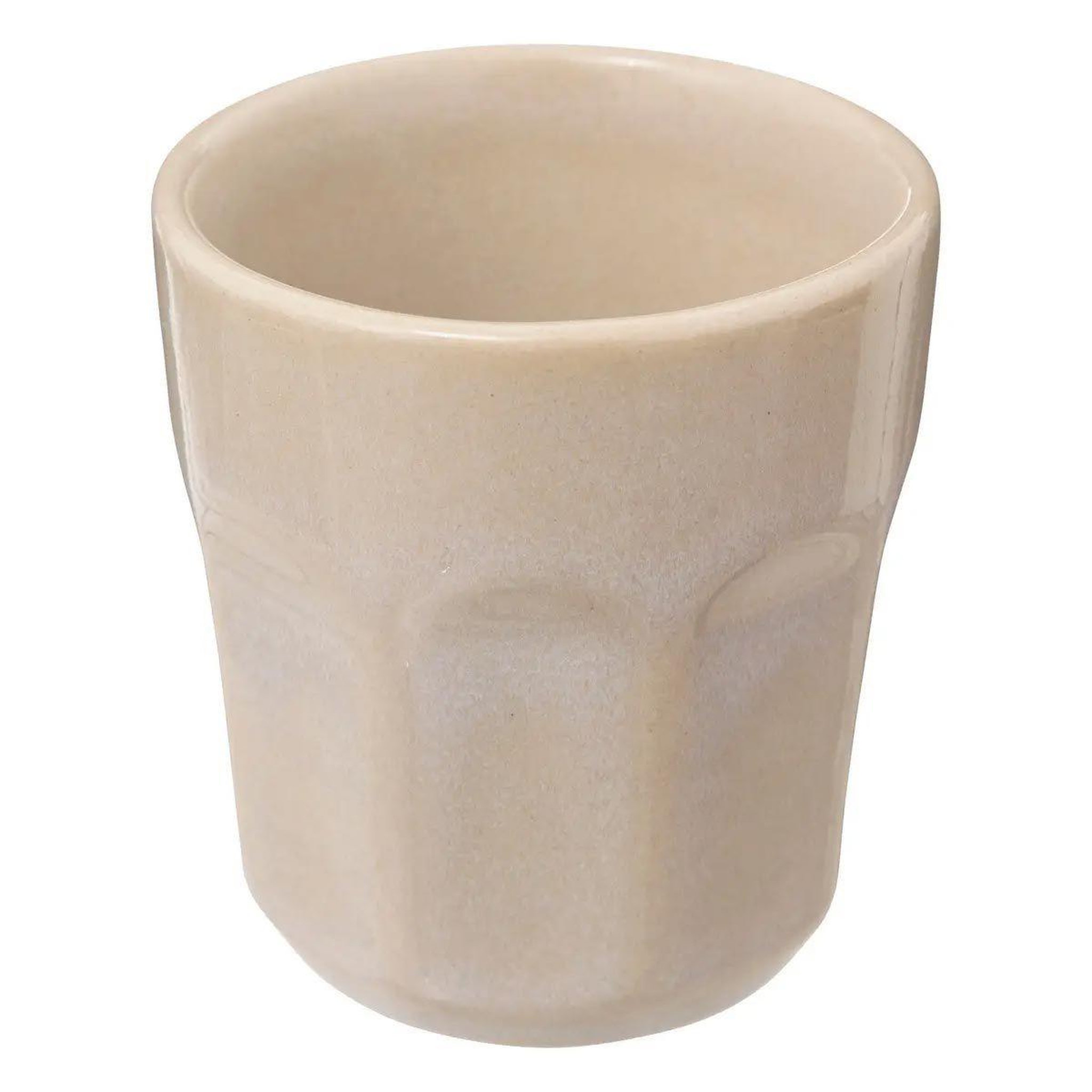 Voir la diapositive 2 : SECRET DE GOURMET Lot de 6 tasses à café  roma  8cl beige