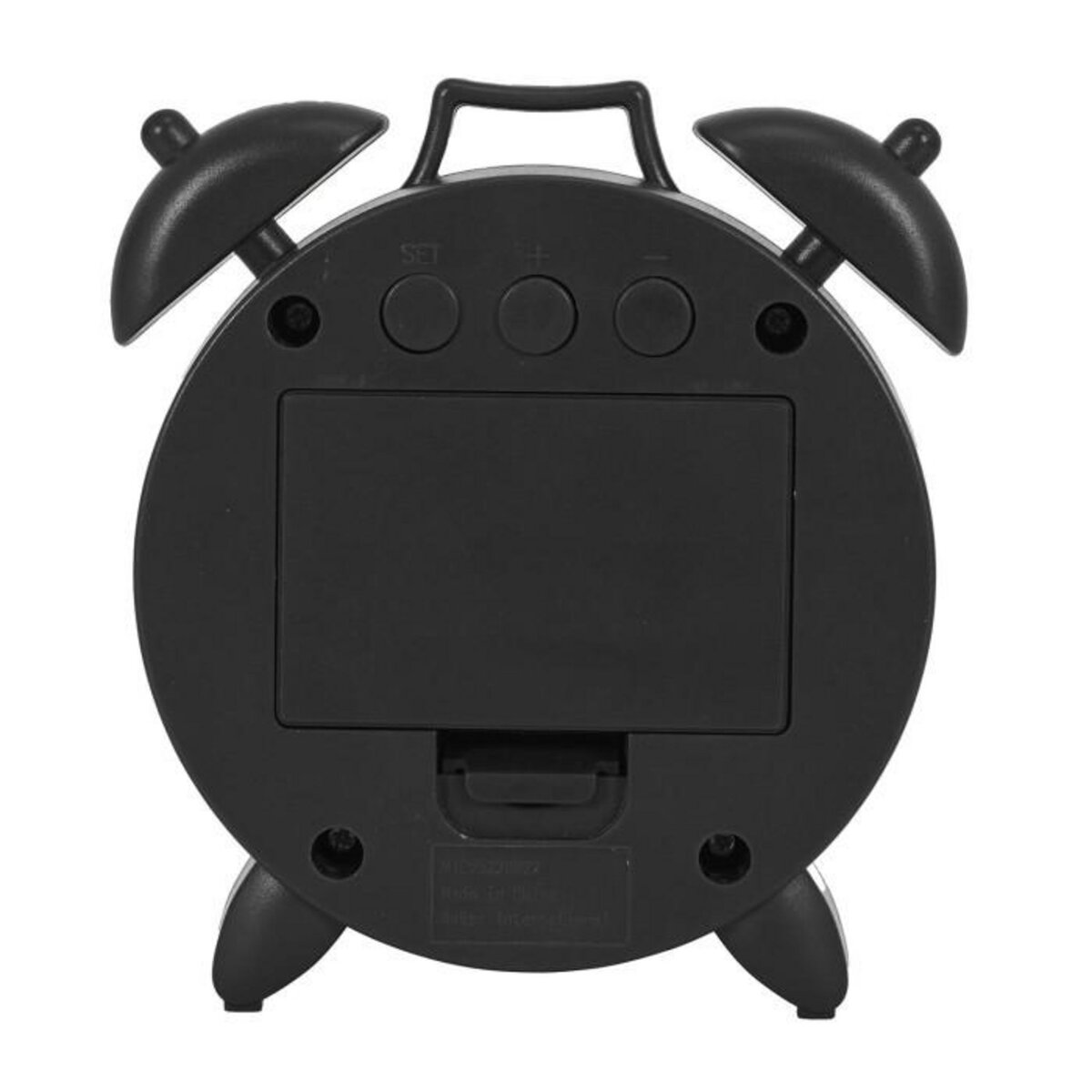 Paris Prix Horloge à Poser à LED  Vintage  9cm Noir