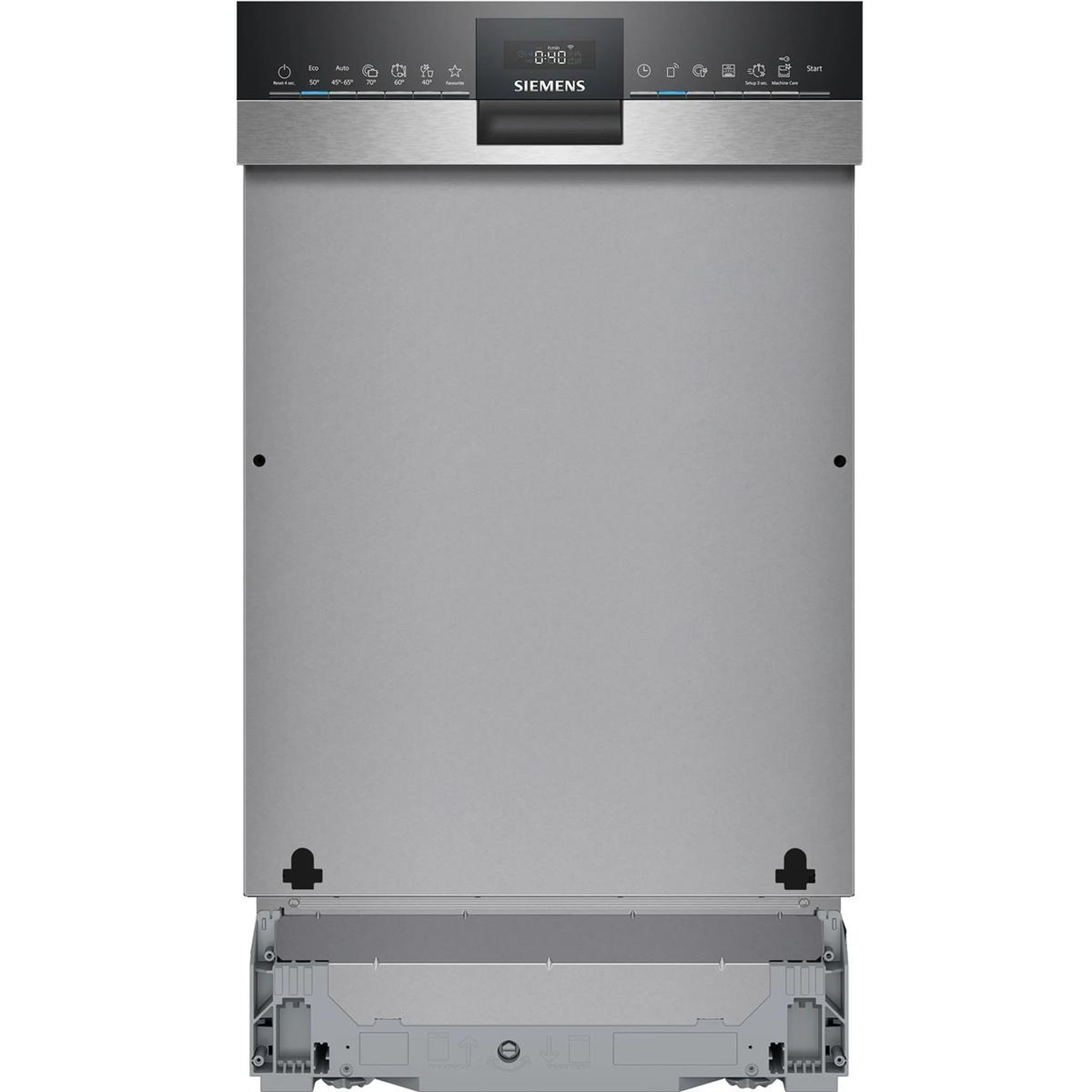 Voir la diapositive 3 : Siemens Lave-vaisselle 45cm 10 couverts 42db intégrable avec bandeau - sr55zs10me
