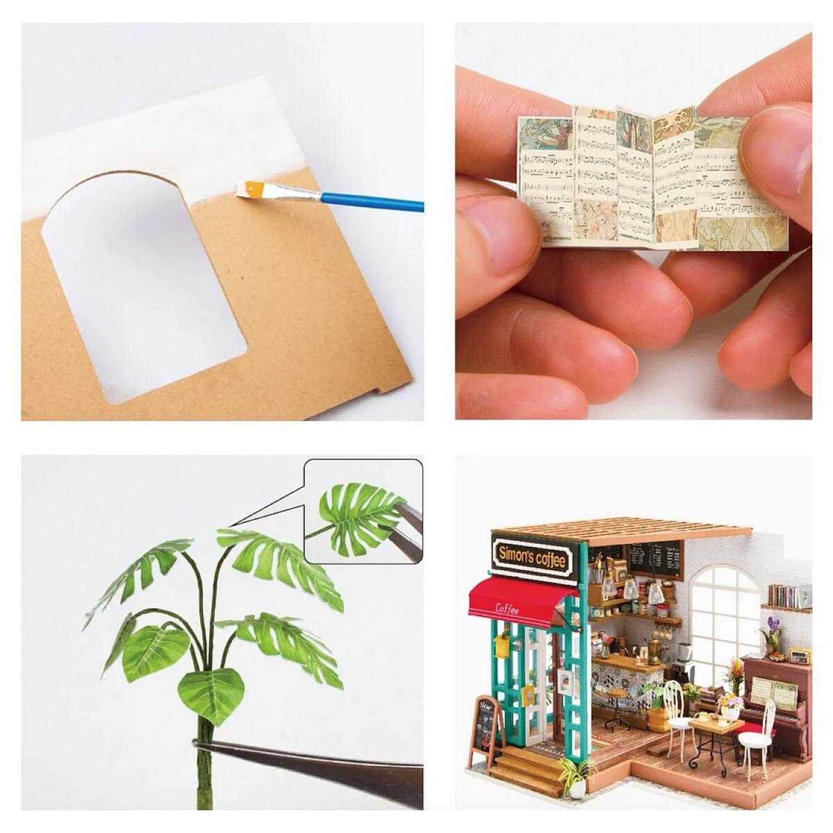 ROBOTIME Maquette boutique  Simon's Coffee