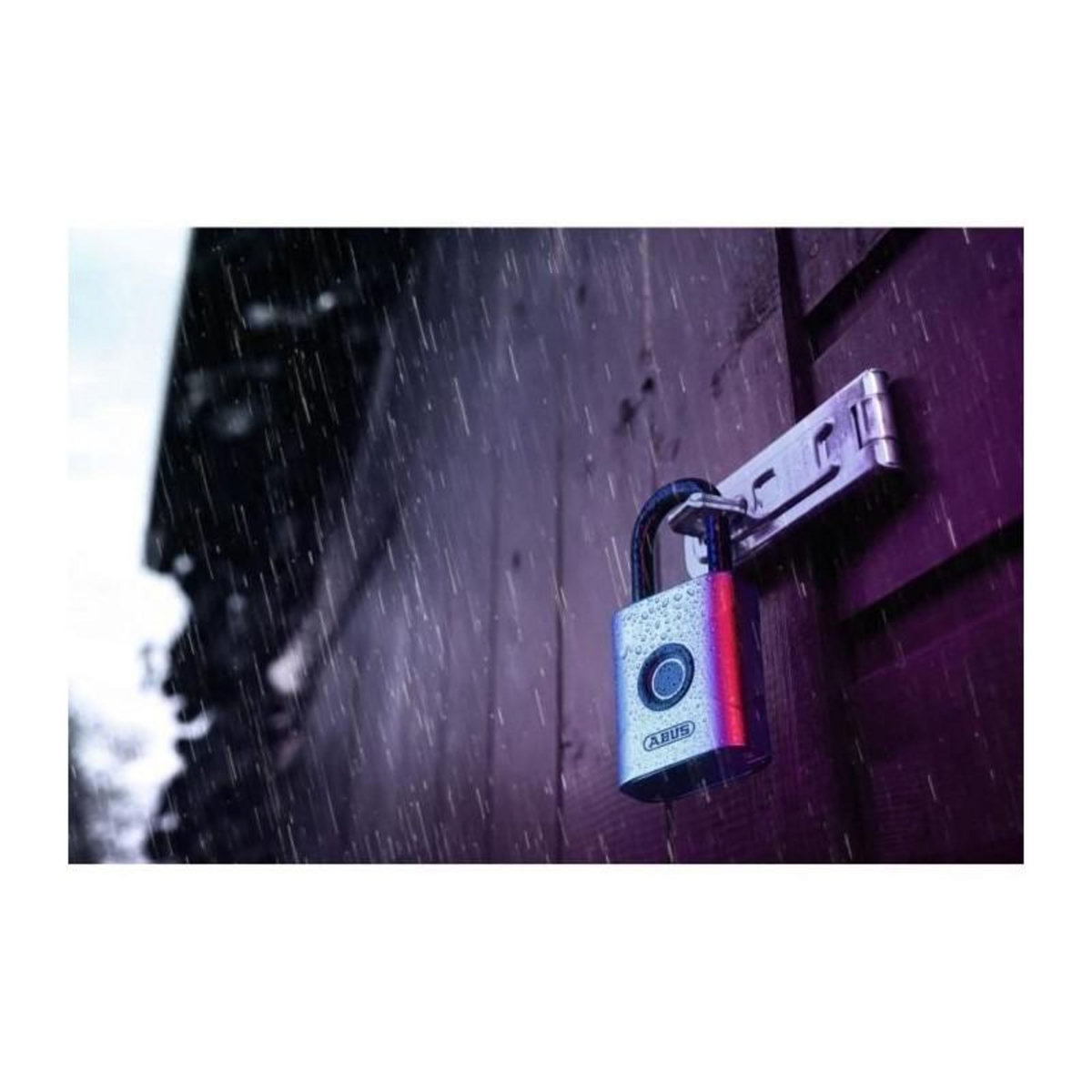 ABUS Cadenas a empreinte digitale - ABUS - 57/45 Touch - Ouverture par empreinte digitale - Résistant aux intempéries