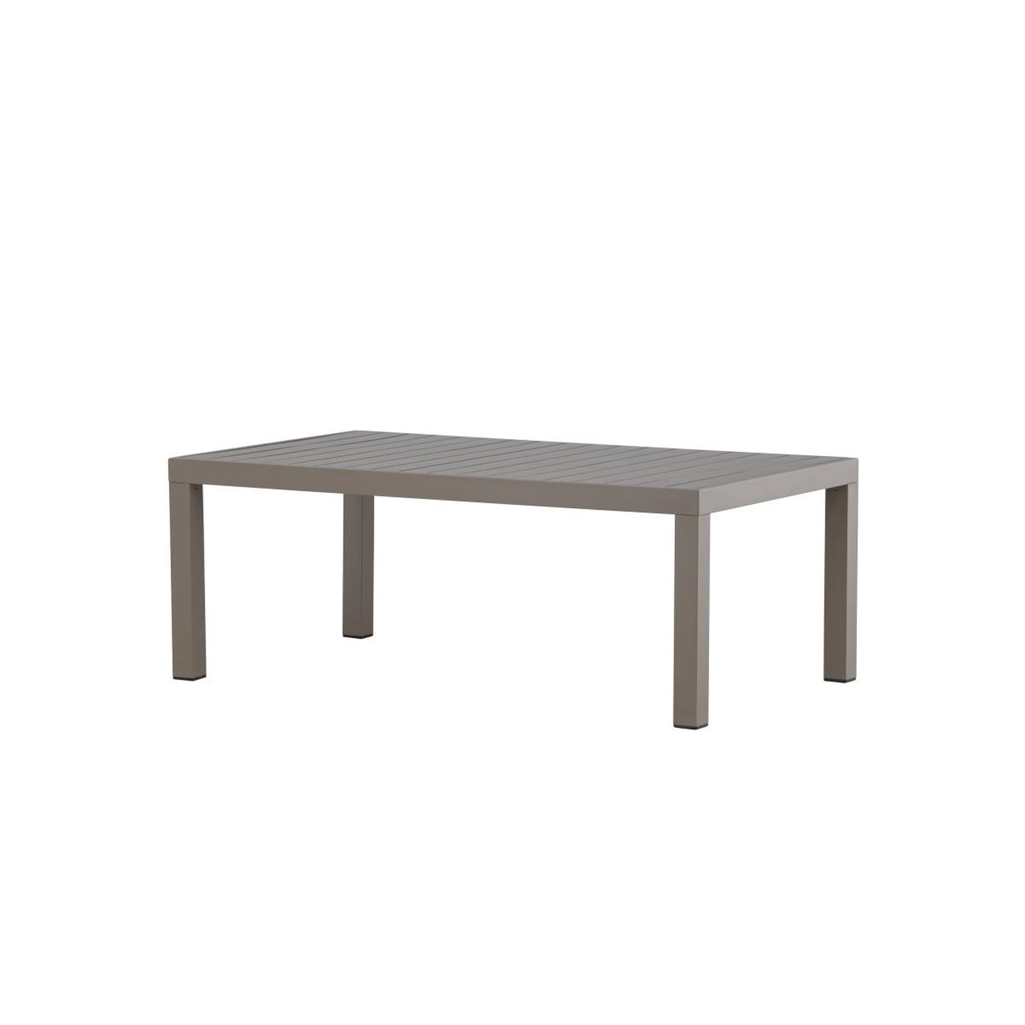 Voir la diapositive 5 : Paris Prix Table Basse de Jardin  Copacabana  120cm Marron
