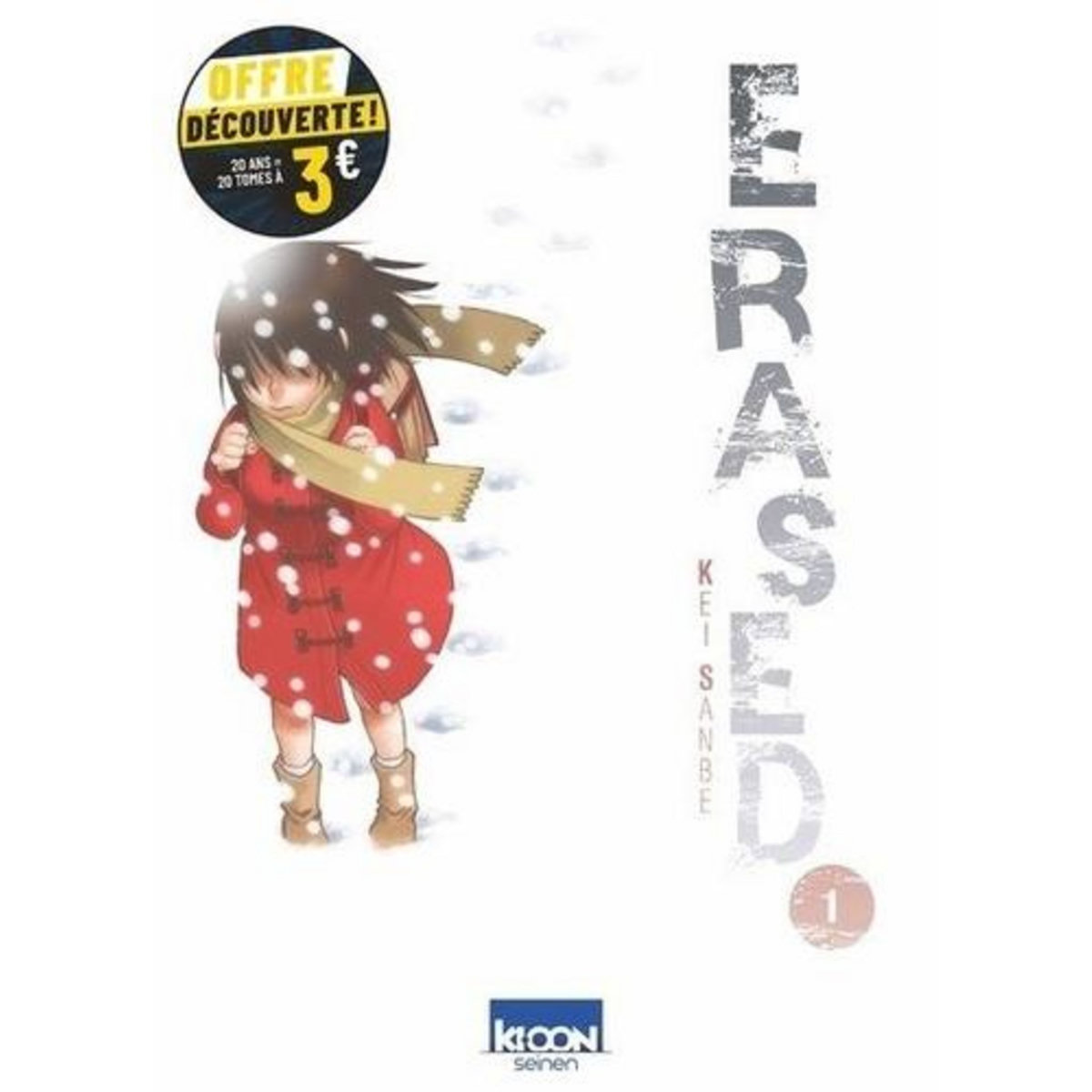 ERASED TOME 1 , Sanbe Kei