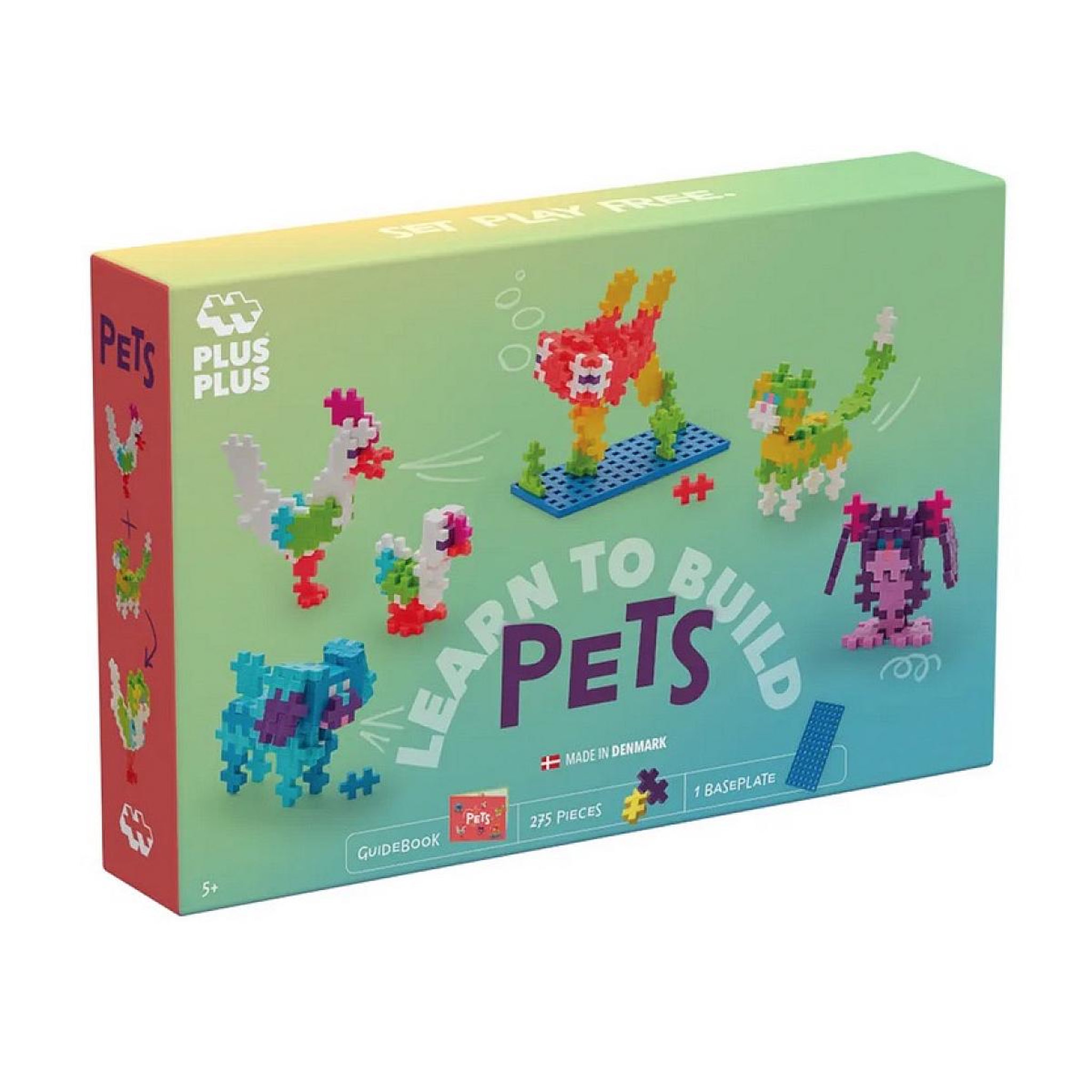 Voir la diapositive 2 : PlusPlus PlusPlus ++ - Kit Découverte des Animaux - 275 Pièces pour Créativité Illimitée