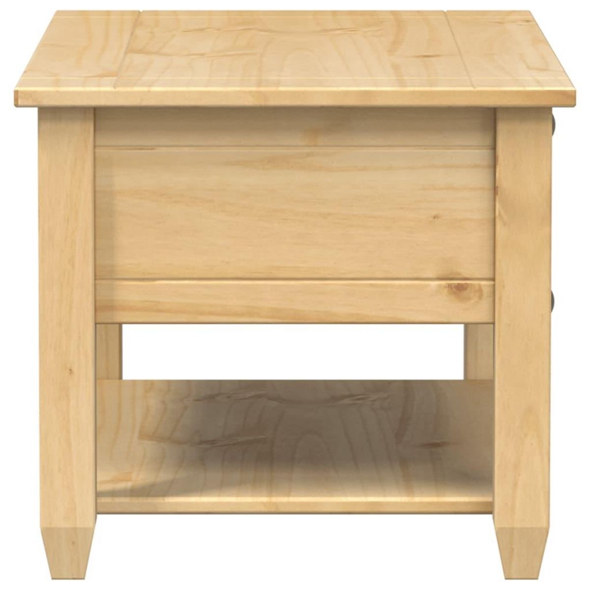 VIDAXL Table basse avec tiroirs  85x50x45 cm bois de pin massif