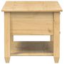 Voir la diapositive 5 : VIDAXL Table basse avec tiroirs  85x50x45 cm bois de pin massif