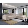 Voir la diapositive 1 : BEST MOBILIER Talisay - canapé d'angle droit - 5 places - convertible avec coffre - en velours