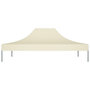 Voir la diapositive 3 : VIDAXL Toit de tente de reception 4,5x3 m Creme 270 g/m^2