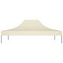Voir la diapositive 3 : VIDAXL Toit de tente de reception 4,5x3 m Creme 270 g/m^2