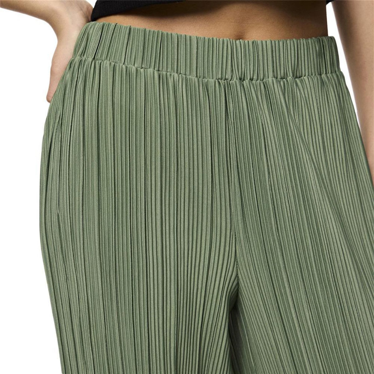 Pieces Pantalon fluide Plissé  Femme Pieces Pammi