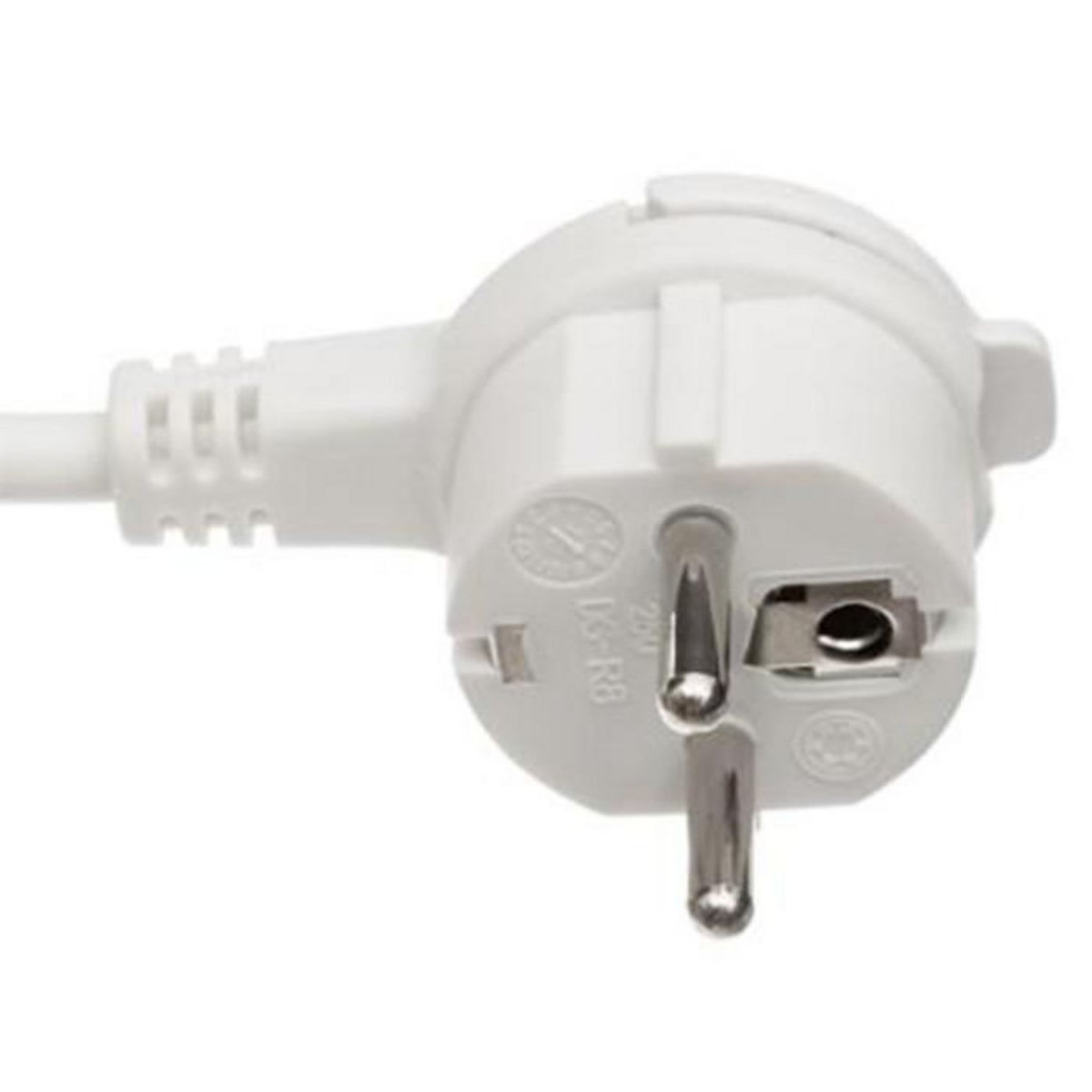 SMART SYSTEM Multiprise 5 Prises  2 USB  100cm Blanc
