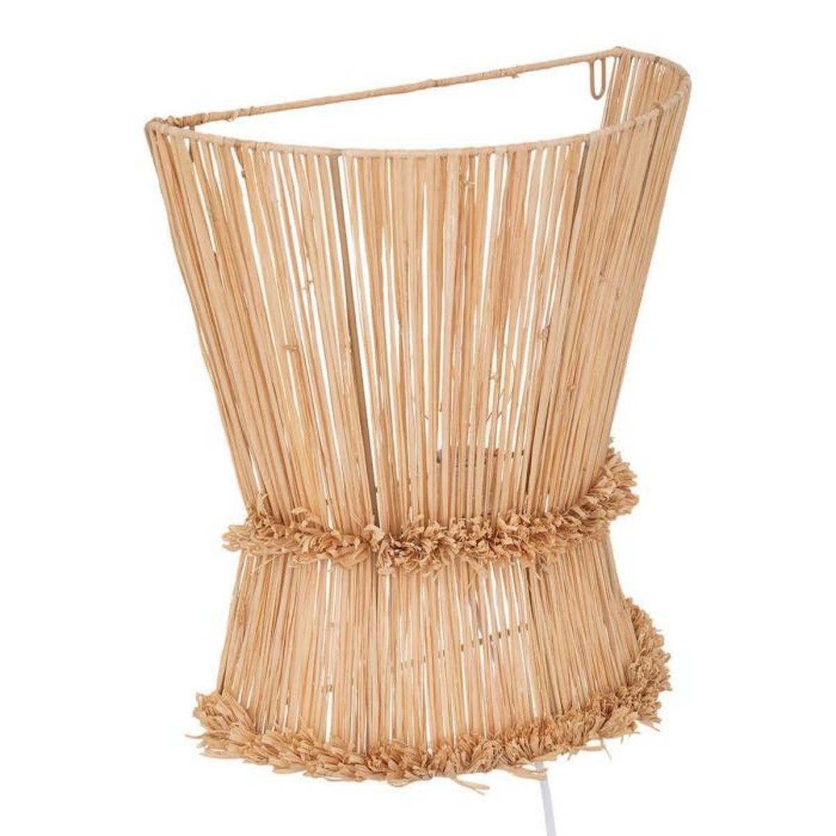 ATMOSPHERA Applique Murale en Raphia  Loa  35cm Beige