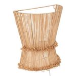 Paris Prix Applique Murale en Raphia  Loa  35cm Beige