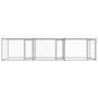 Voir la diapositive 4 : VIDAXL Cage pour chien avec portes gris 6x2x1,5 m acier galvanise