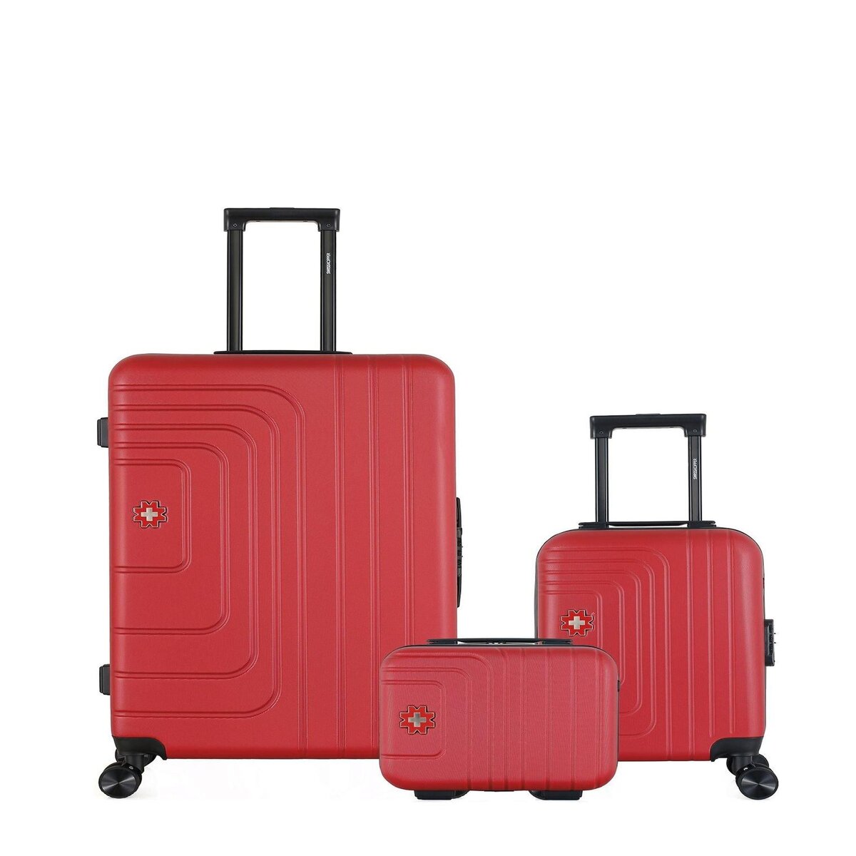 SWISS KOPPER SWISS KOPPER - LOT DE 3 - Valises grand format, cabine XXS et vanity RUTI