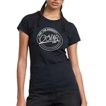 G-Star Raw T-shirt Marine Femme G-Star Raw Large Logo. Coloris disponibles : Bleu