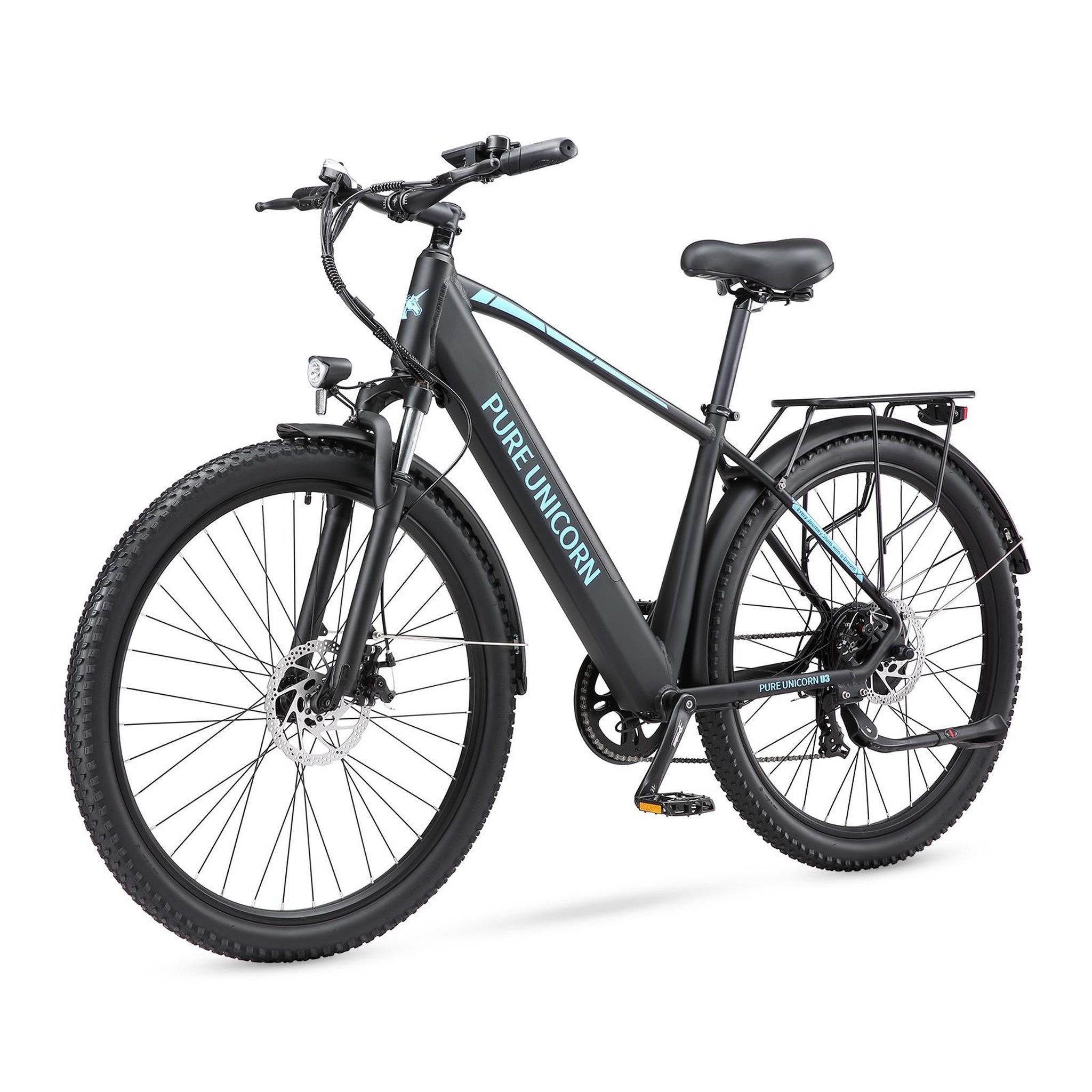 PURE UNICORN Vélo électrique de montagne PURE UNICORN U3 29 , 750 W 48 V 12,8 Ah, noir