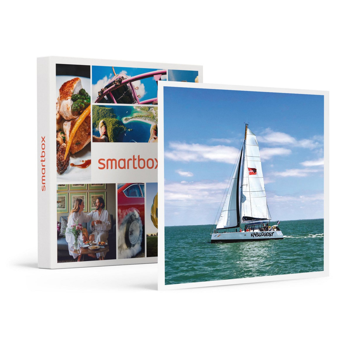 Smartbox Promenade en catamaran de 2h en soirée à La Rochelle - Coffret Cadeau Sport & Aventure