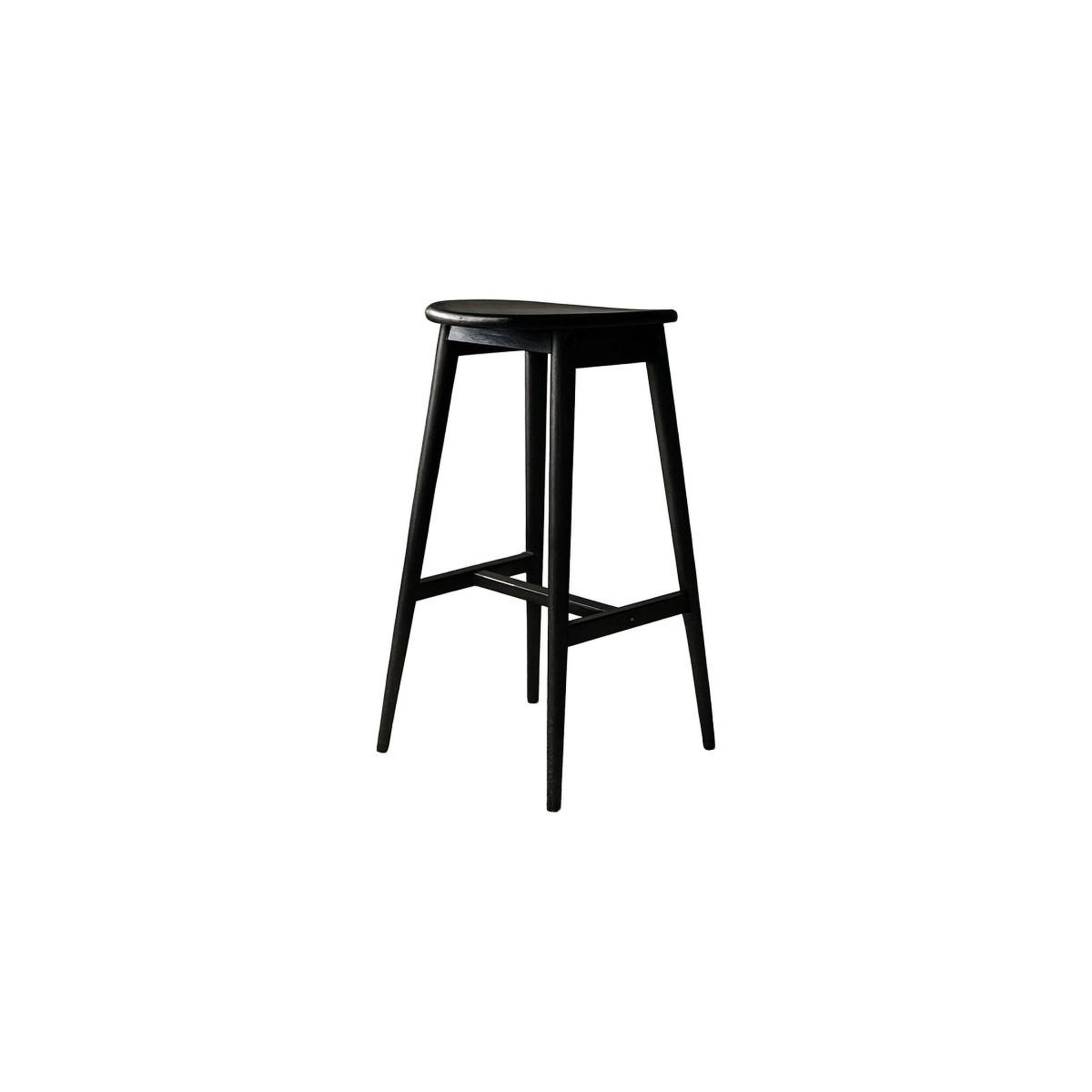 Voir la diapositive 3 : Paris Prix Tabouret de bar en bois  orust  77cm noir