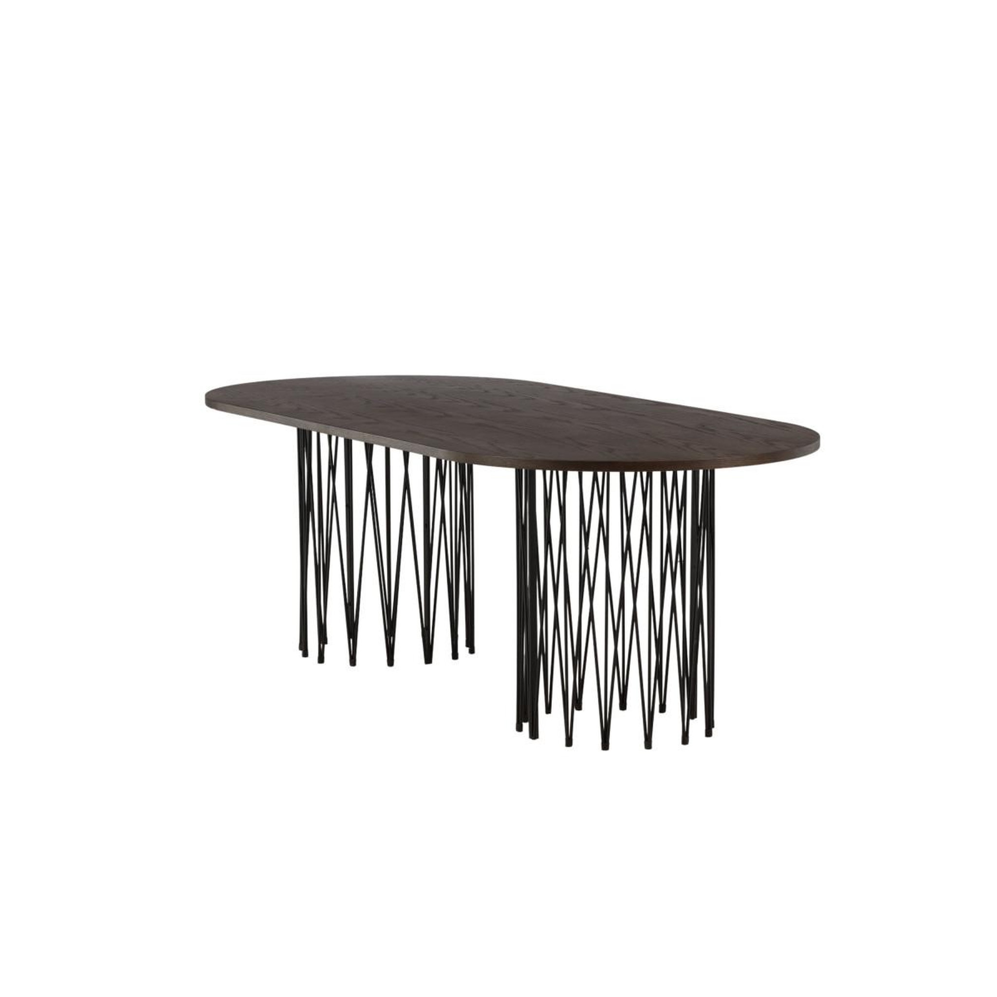 Voir la diapositive 4 : Paris Prix Table à manger design  stone  220cm marron