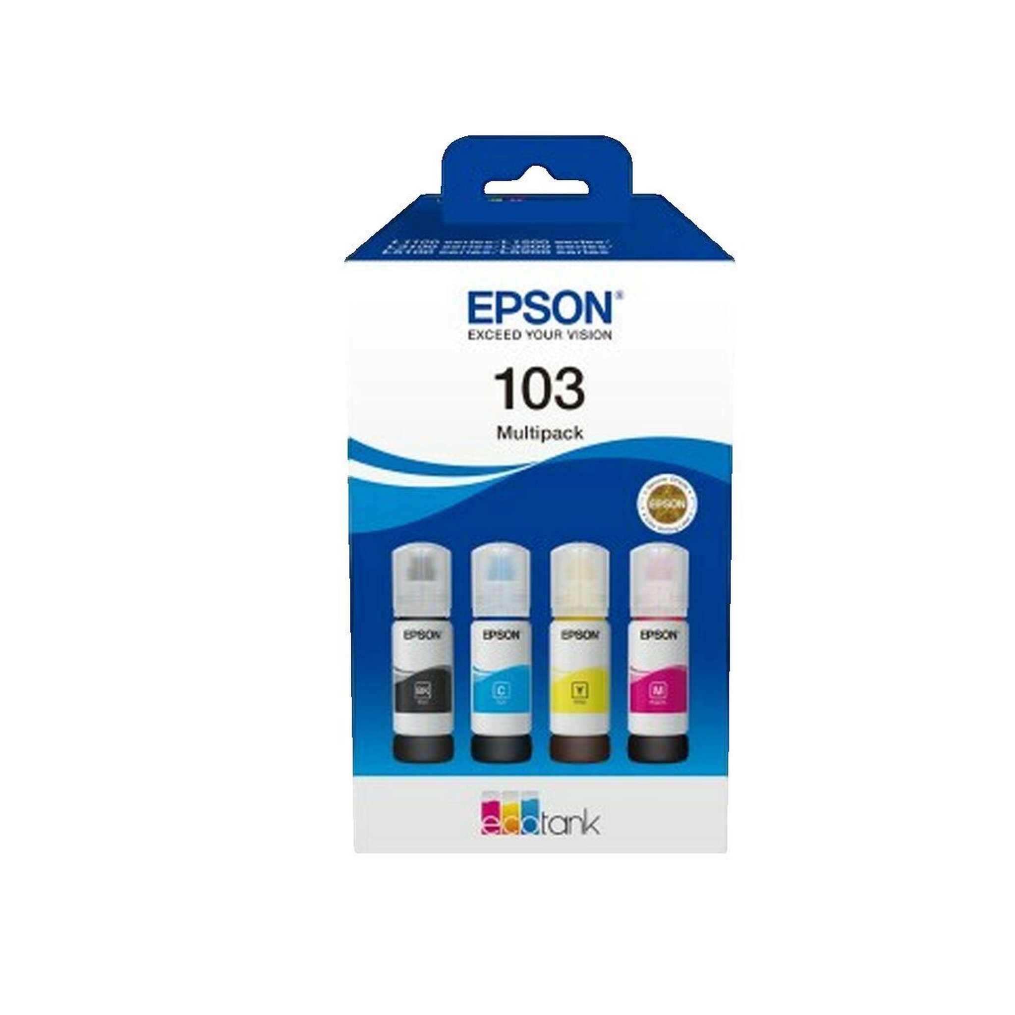 Epson Cartouches d'encre Epson C13T00S64A Noir Cyan Magenta Jaune
