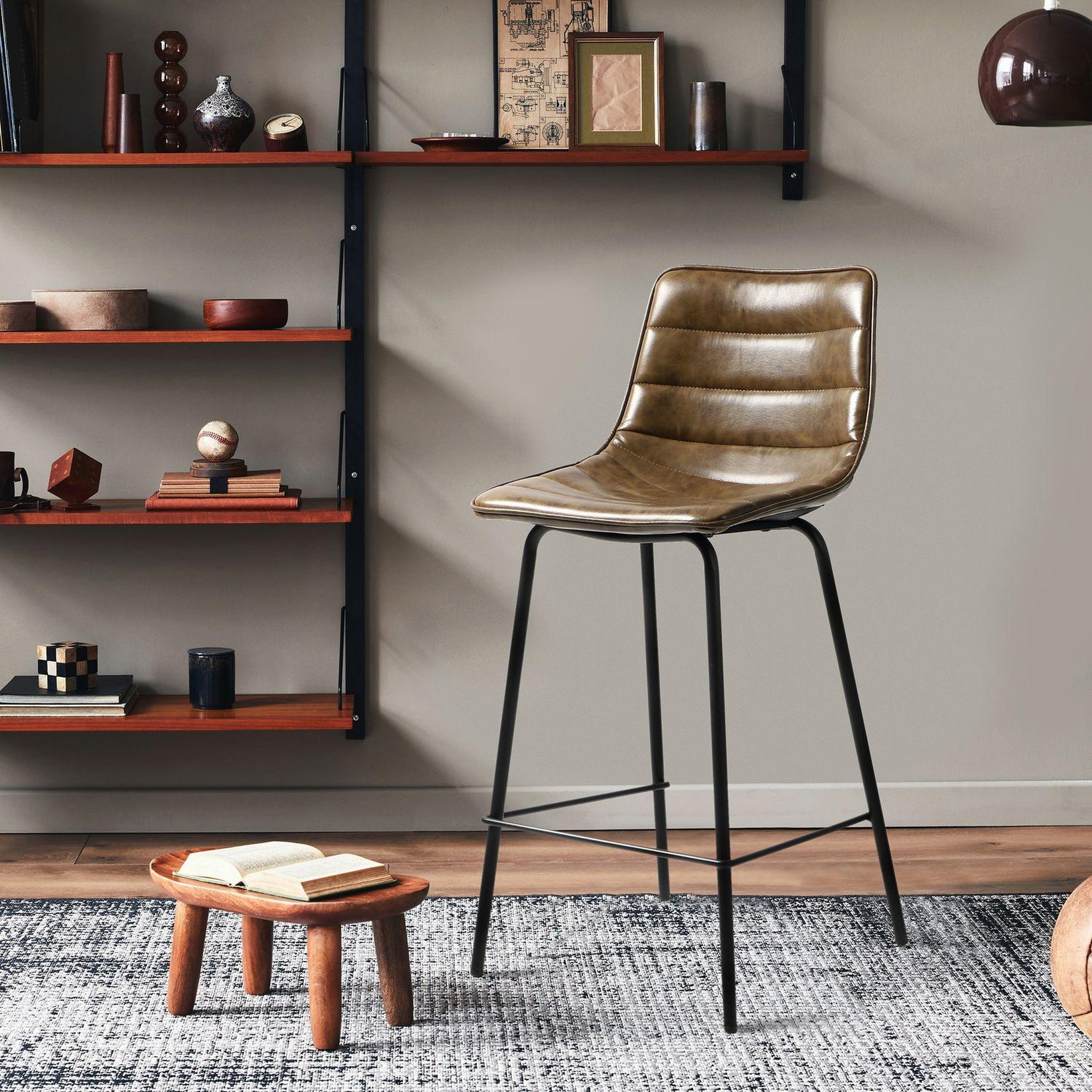 Voir la diapositive 2 : DIVERS Tabouret de bar industriel Brooklyn