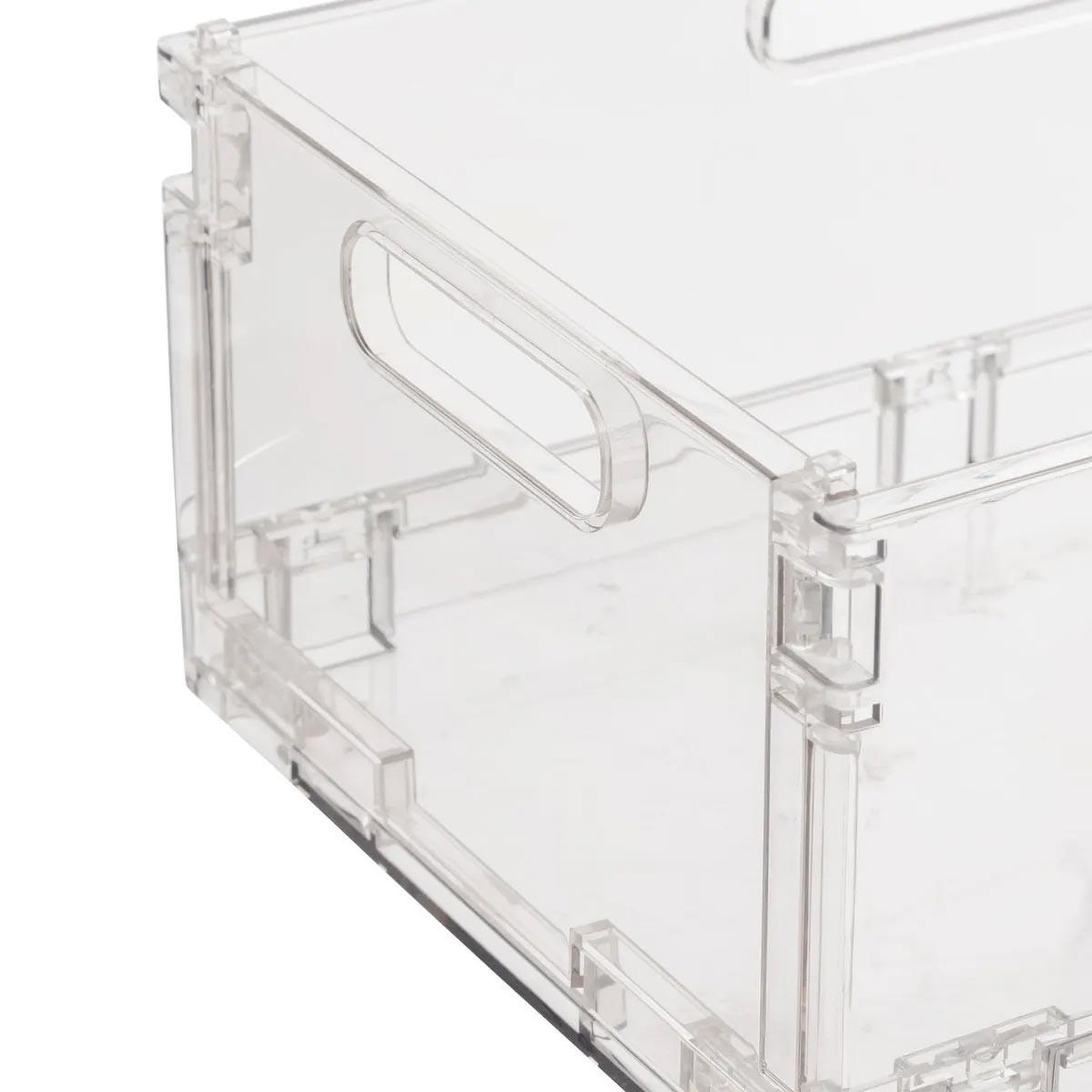 Voir la diapositive 3 : FIVE Boîte de rangement pliable  fold'n  7,5l transparent