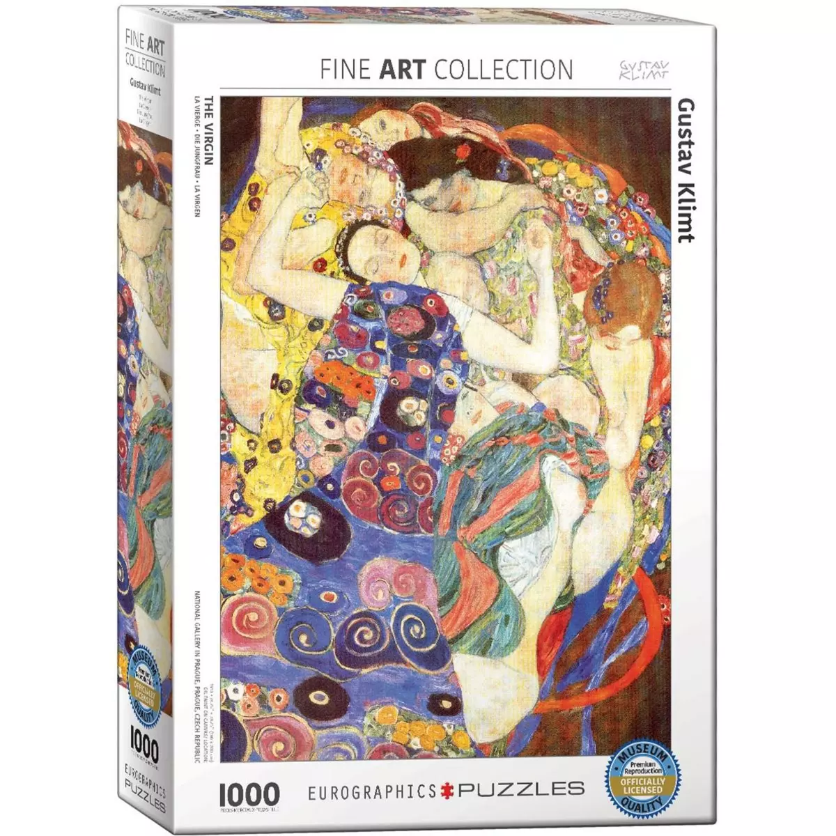 Eurographics Puzzle 1000 pièces : Gustav Klimt : La Vierge