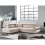 Voir la diapositive 2 : BEST MOBILIER Linea - canapé d'angle gauche convertible - 5 places - avec têtières
