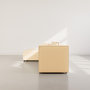 Voir la diapositive 5 : LISA DESIGN Stella - canapé d'angle gauche 4 places en simili