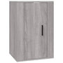Voir la diapositive 5 : VIDAXL Ensemble de meubles TV 4 pcs Sonoma gris Bois d'ingenierie