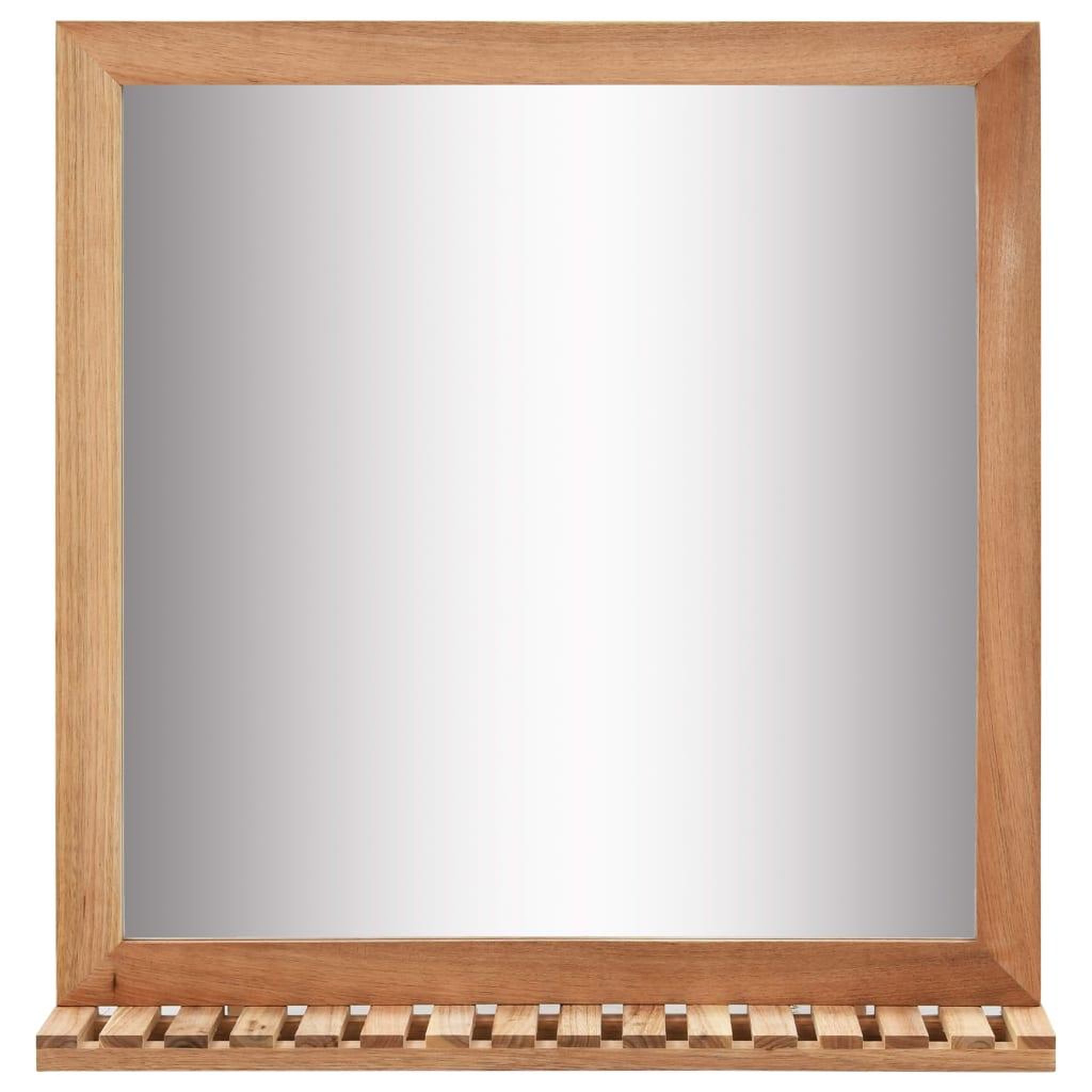 Voir la diapositive 2 : VIDAXL Miroir de salle de bain 60 x 12 x 62 cm bois de noyer massif