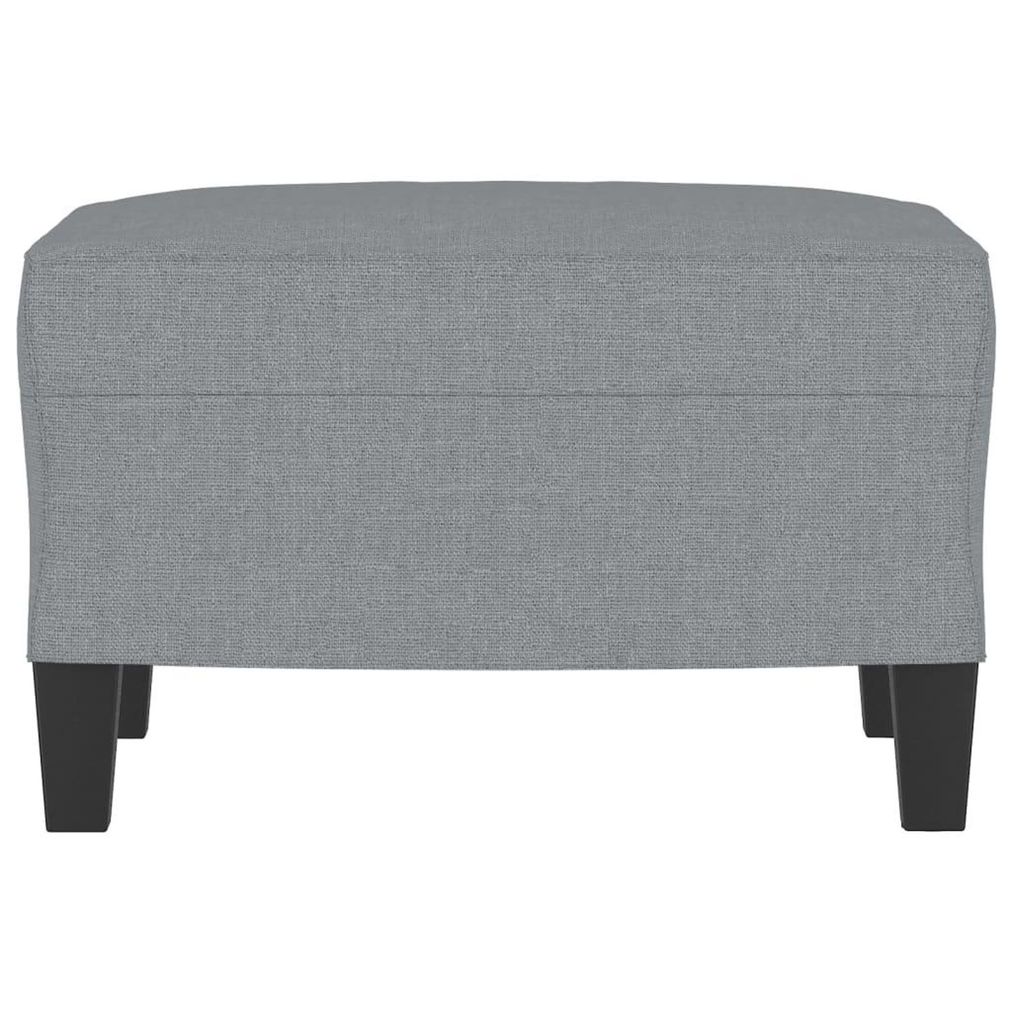 Voir la diapositive 3 : VIDAXL Repose-pied Gris clair 60x50x41 cm Tissu