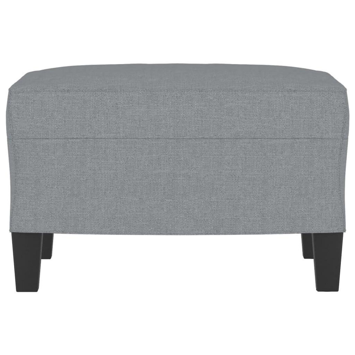 VIDAXL Repose-pied Gris clair 60x50x41 cm Tissu