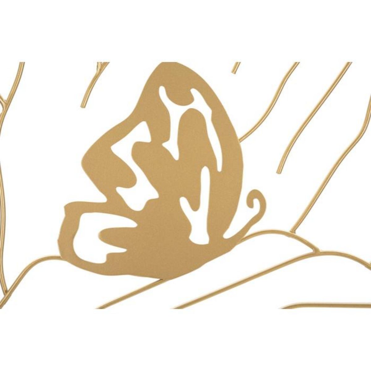 Paris Prix Décoration Murale Encadrée en Métal  Mains Visage  80cm Or