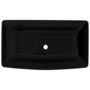 Voir la diapositive 3 : VIDAXL Vasque rectangulaire ceramique Noir pour salle de bain