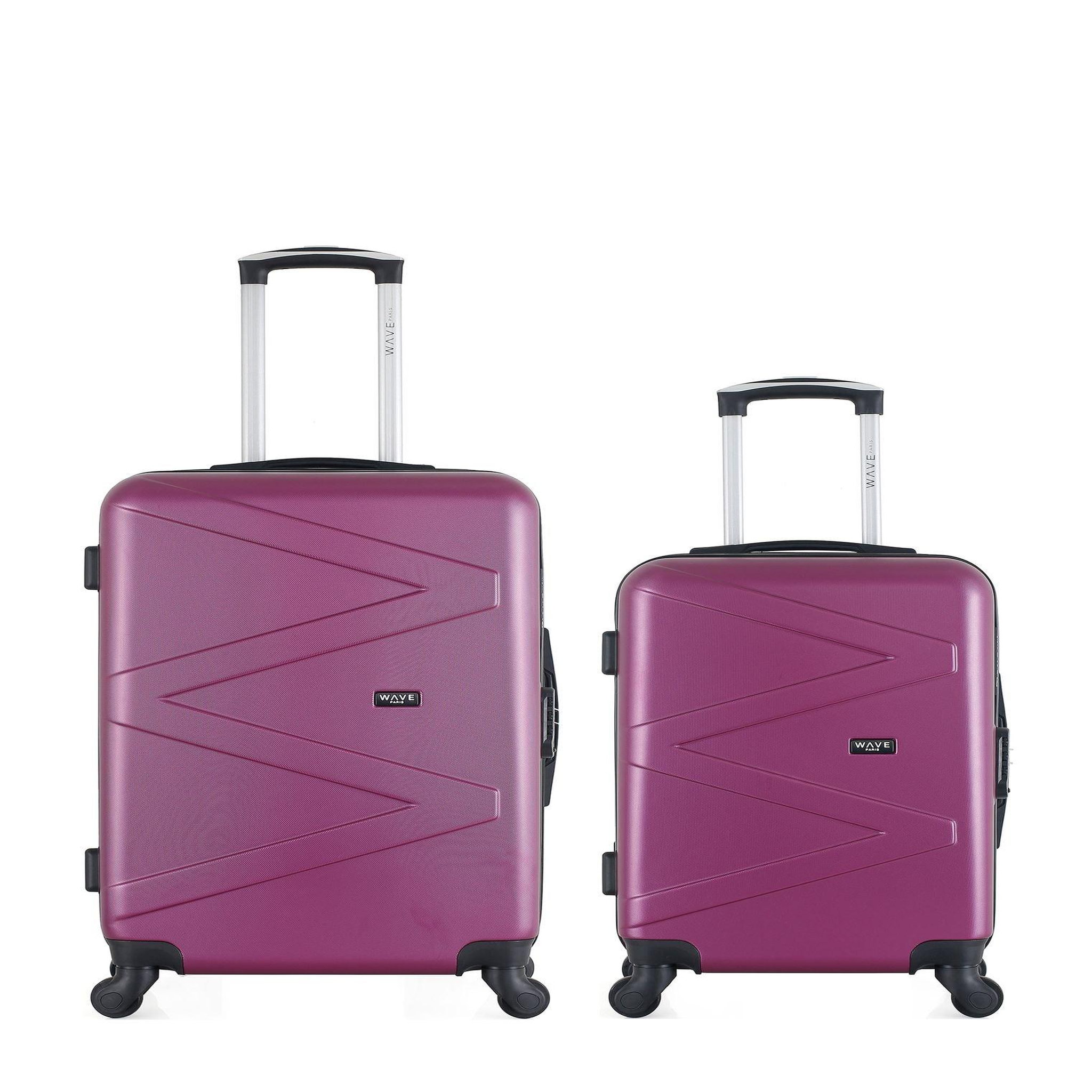 WAVE PARIS WAVE PARIS - Lot de 2 - Valises Weekend et Cabine AMAZONE