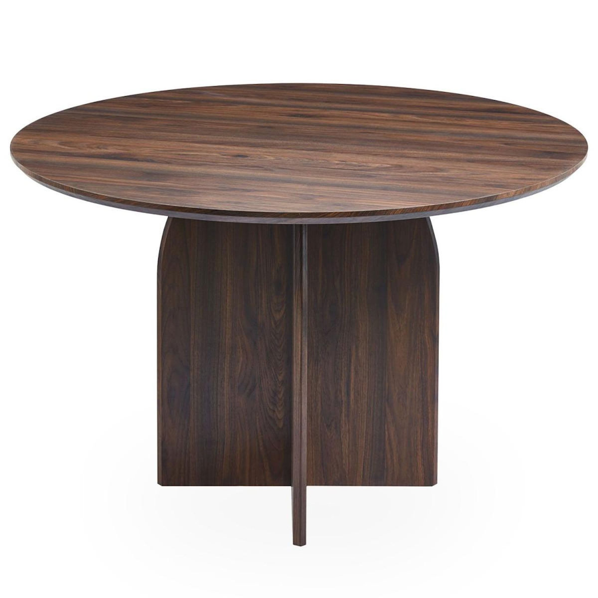 Paris Prix Table à Manger Design  Mindy  120cm Bois foncé