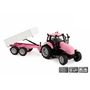 Voir la diapositive 2 : GLOB KIDS Kids Globe Die-cast Tactor with Trailer - Pink