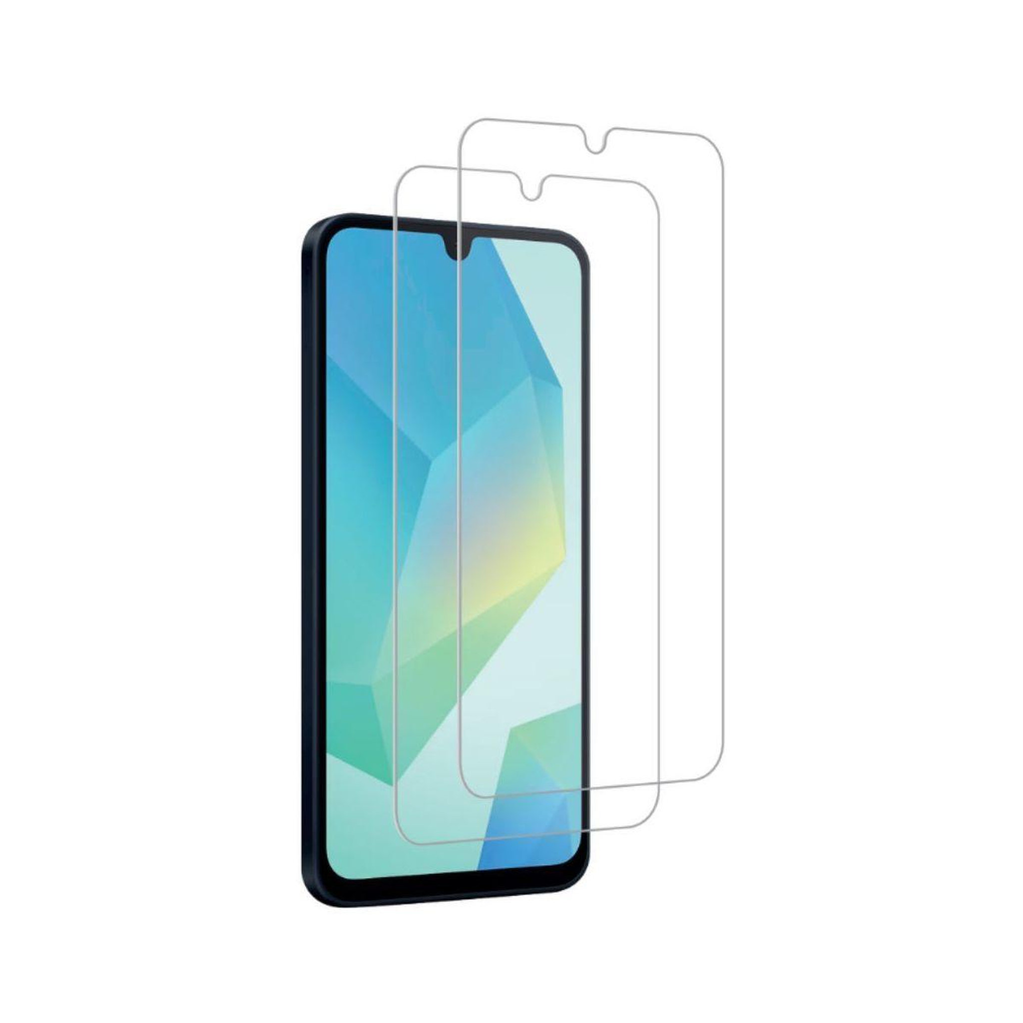 Voir la diapositive 2 : ESSENTIEL B Protège écran samsung a16/a26/a17 verre trempé x2