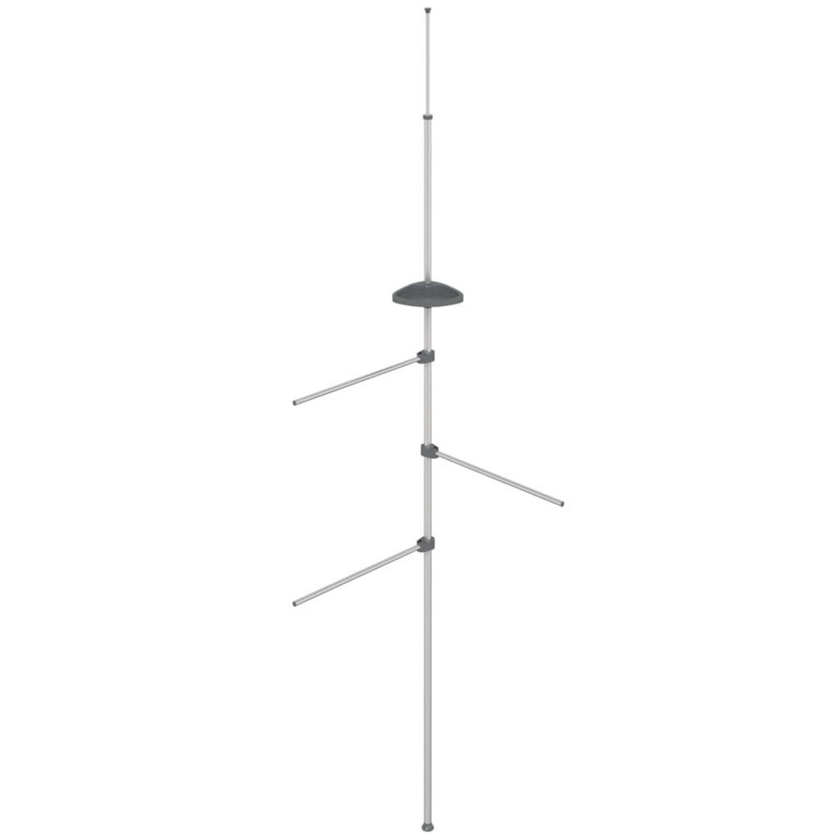 VIDAXL Porte-serviette 47x280 cm aluminium
