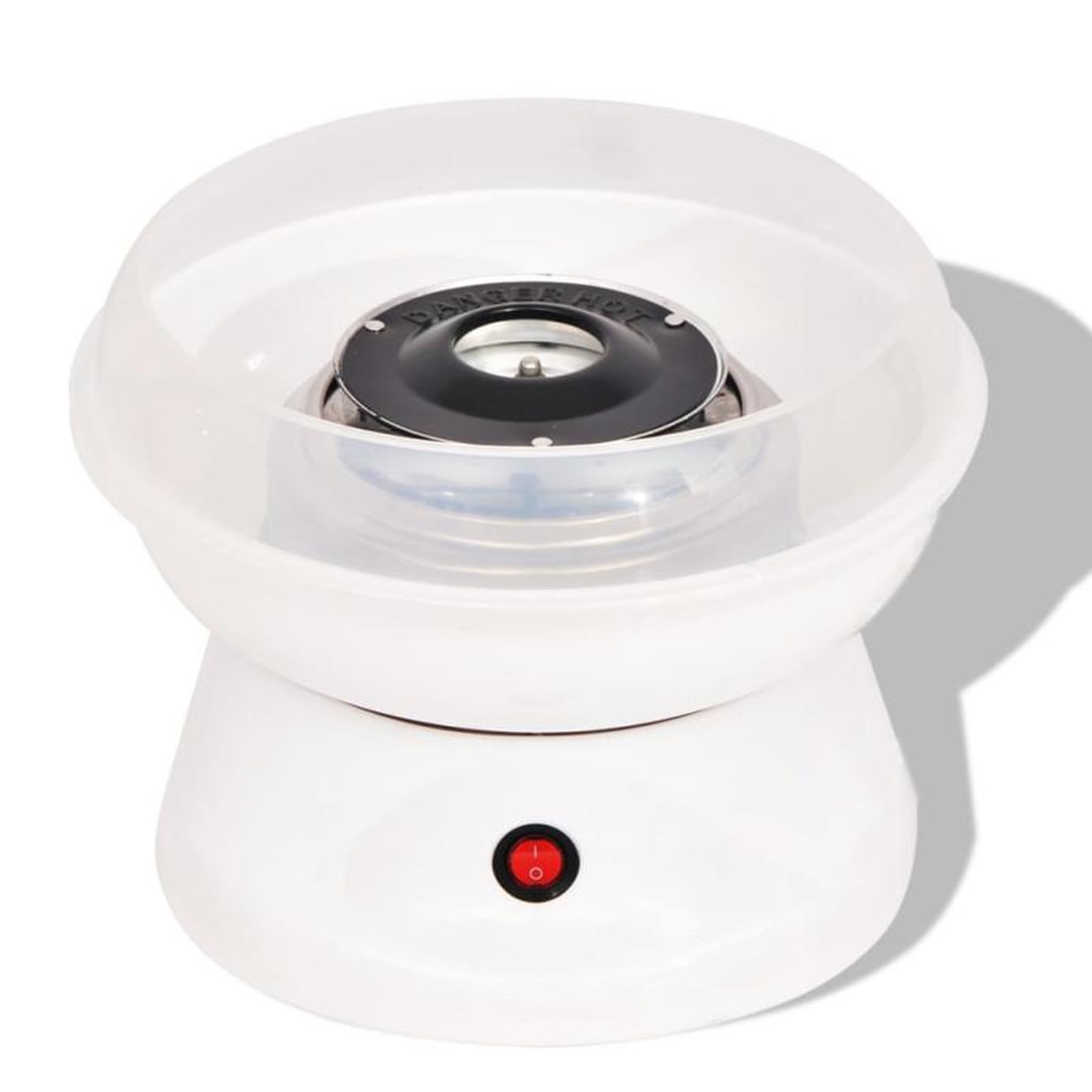 Voir la diapositive 2 : VIDAXL Appareil à barbe à papa 480 W Blanc