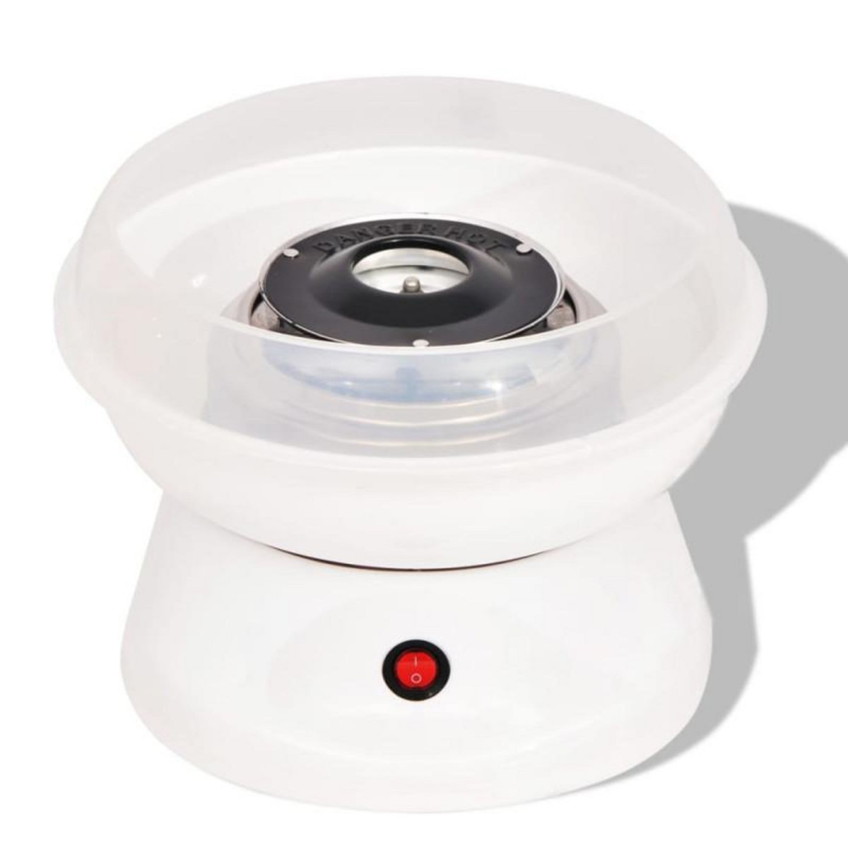 VIDAXL Appareil à barbe à papa 480 W Blanc