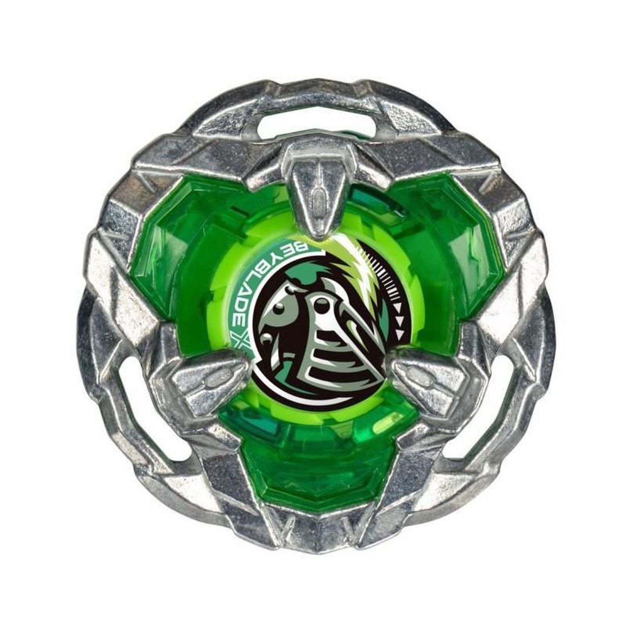Voir la diapositive 2 : HASBRO Toupie de combat Hasbro Helm Knight 3-80N verte