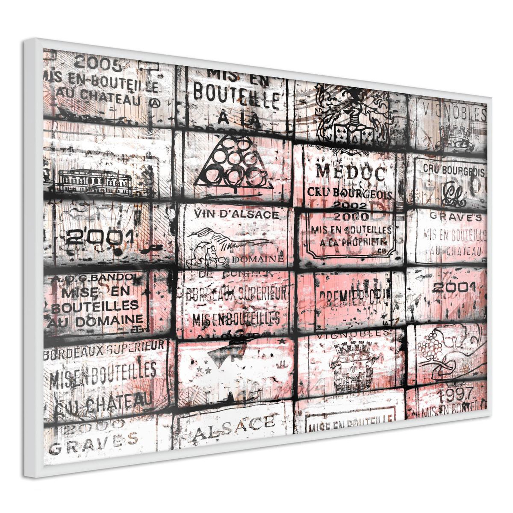Paris Prix Affiche Murale Encadrée  Wine History