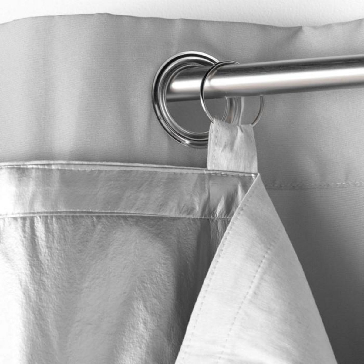Paris Prix Rideau Occultant Thermique  Cover  130x230cm Argent