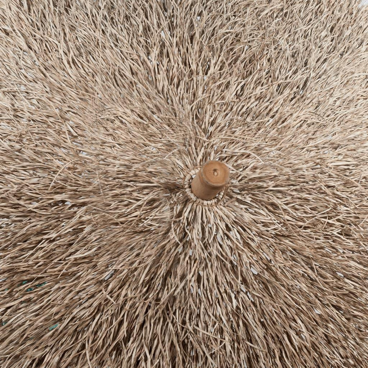 VIDAXL Parasol en bambou avec toit en feuille de bananier 270 cm