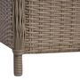 Voir la diapositive 5 : VIDAXL Ensemble a manger de jardin 9 pcs Marron