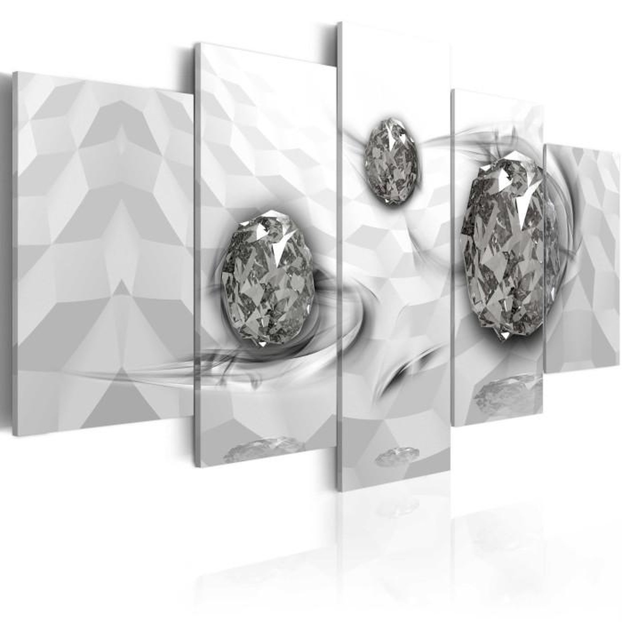 Paris Prix Tableau Imprimé  Immersed Silver. Coloris disponibles : Multicolore