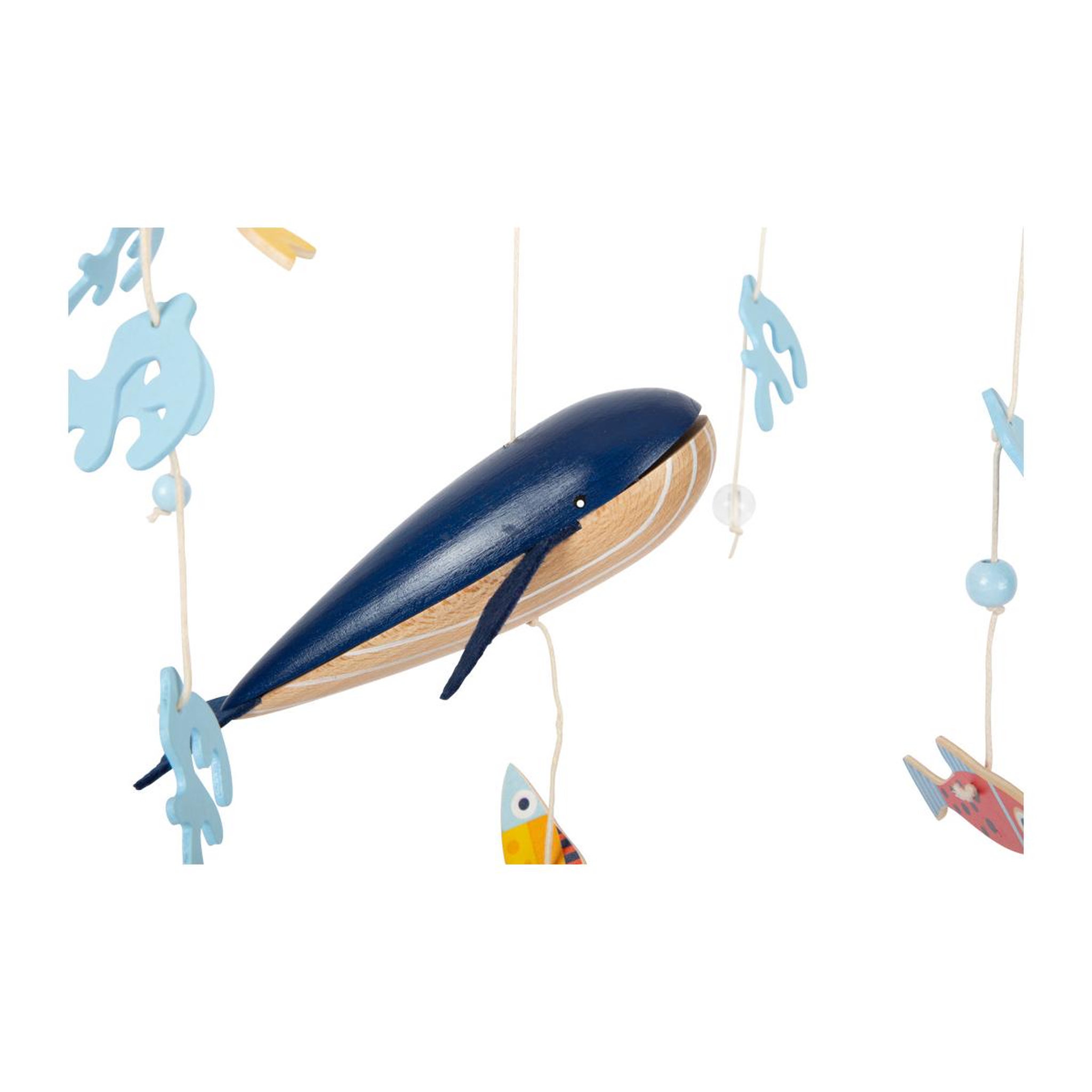 Voir la diapositive 2 : SMALLFOOT Mobile grand ocean en bois
